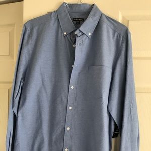 George Men’s dress shirt Size L 42/44 Long Sleeved